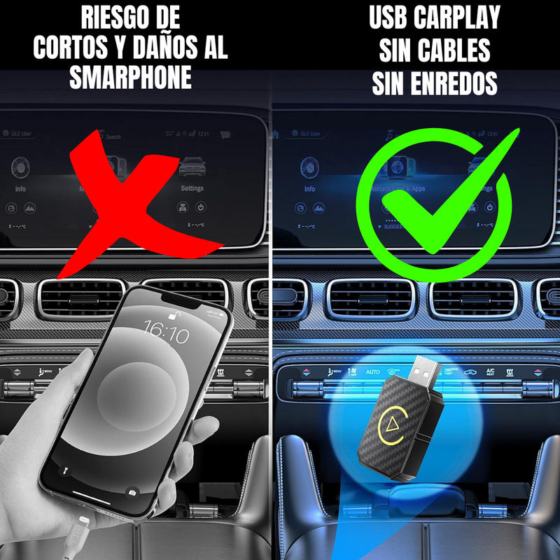 CIERRE DE LA TIENDA - ¡EXCLUSIVO! MÓDULO G7 USB CARPLAY SIN CABLES - SOLO HOY - ÚLTIMAS 13 UNIDADES🤩