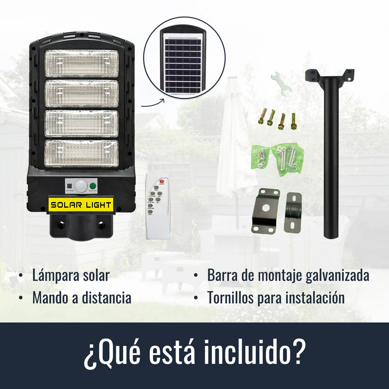 Lámpara de Vigilancia Solar Automática LED - Pague 1 y Llévese 2 - Oferta Especial, Sólo Hoy (Sólo Quedan 10 Unidades)🤩