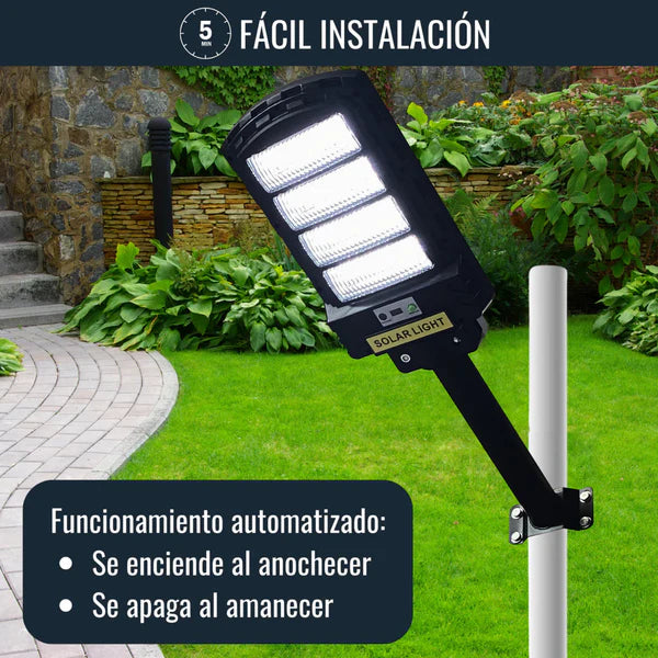 Lámpara de Vigilancia Solar Automática LED - Pague 1 y Llévese 2 - Oferta Especial, Sólo Hoy (Sólo Quedan 10 Unidades)🤩